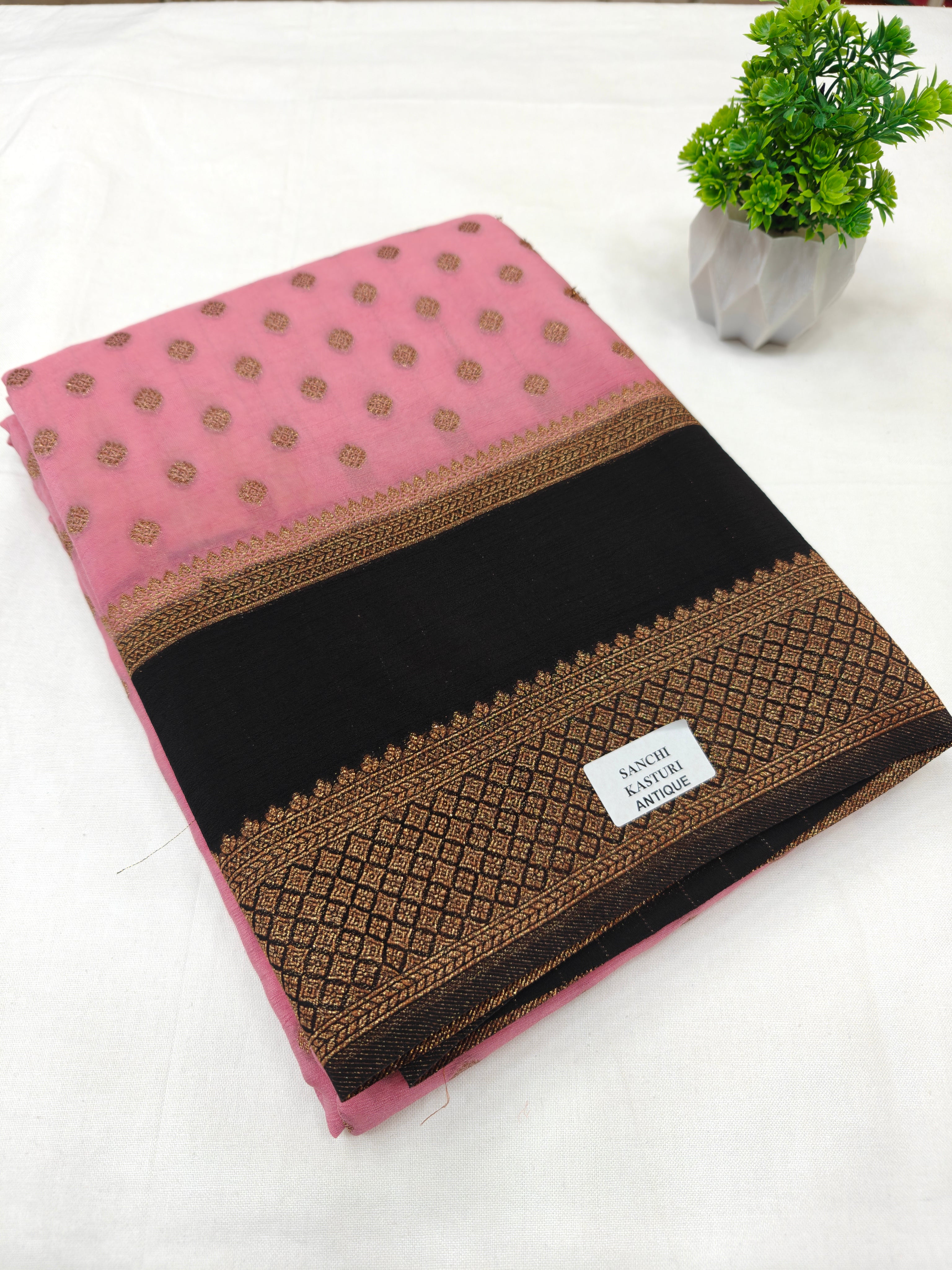 Premium Semi Khaddi Banarasi Georgette - SMK2073