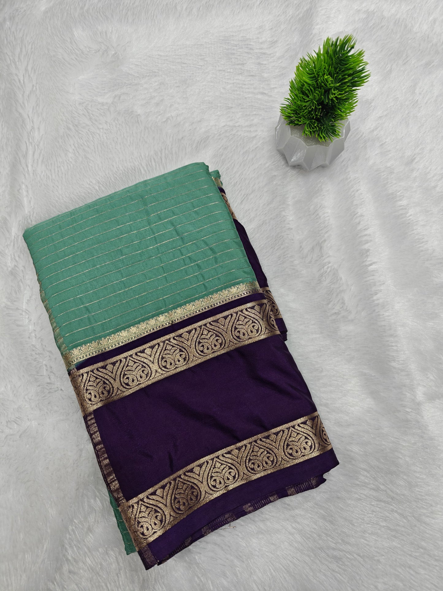 Crepe Stripes Bentex Border