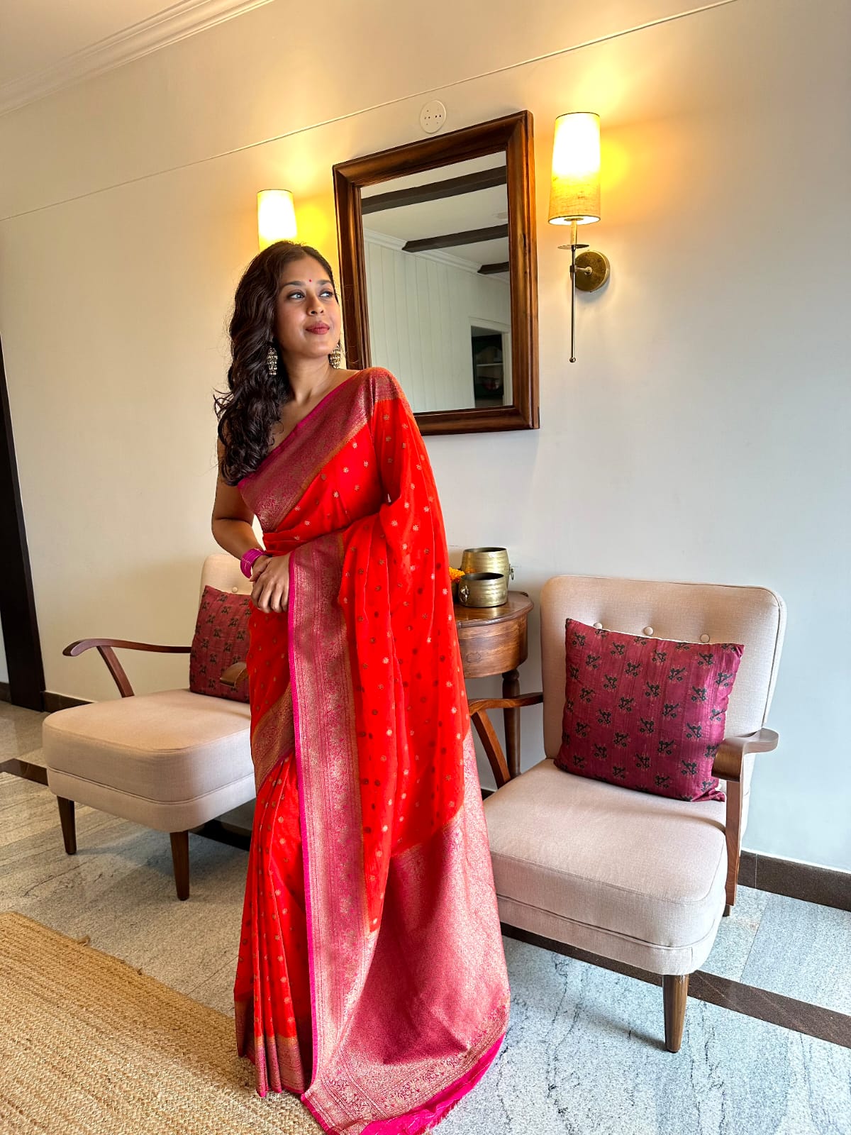 Premium Semi Khadi Georgette