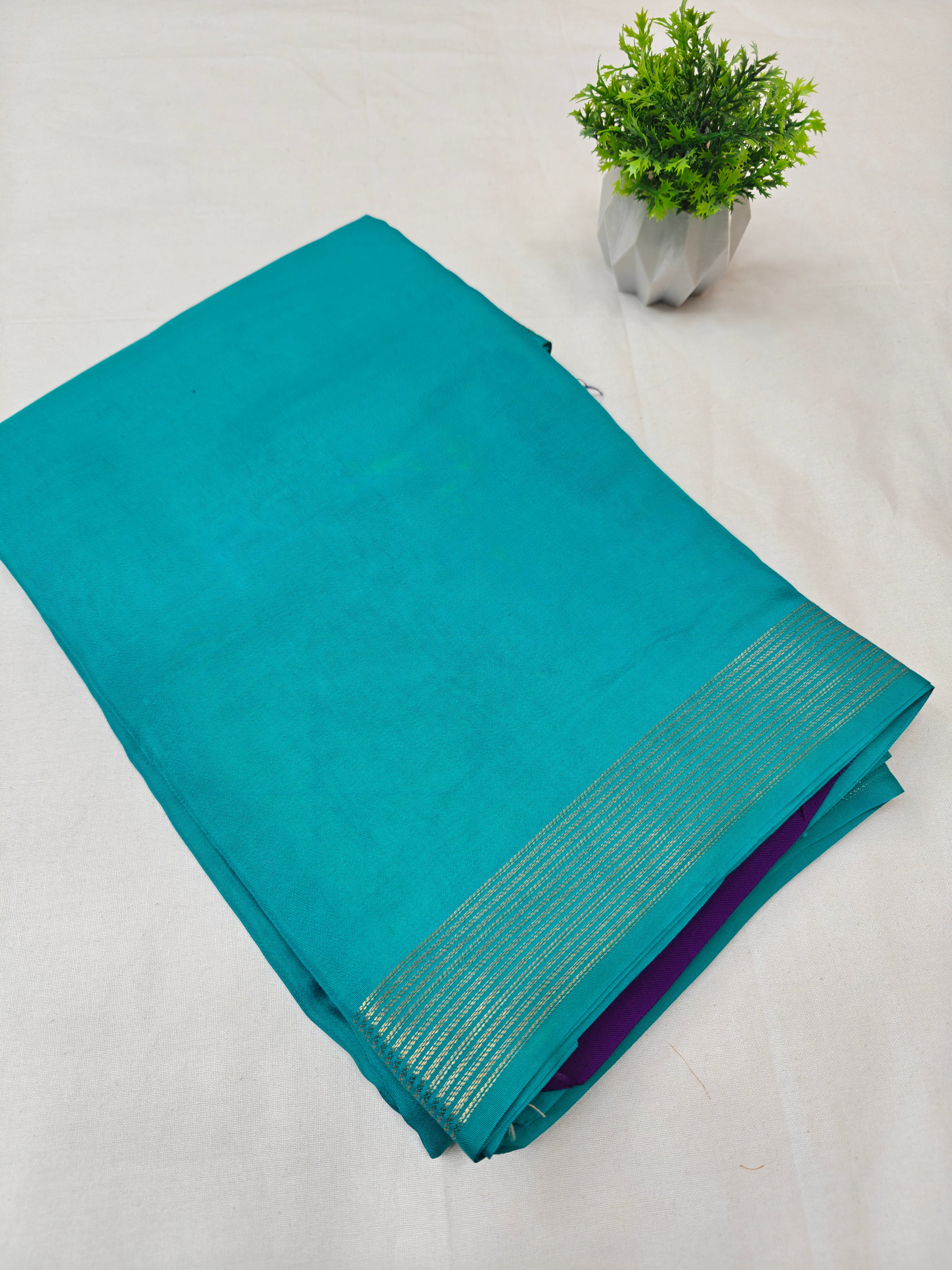 Natural Crepe Kadavu Pattern