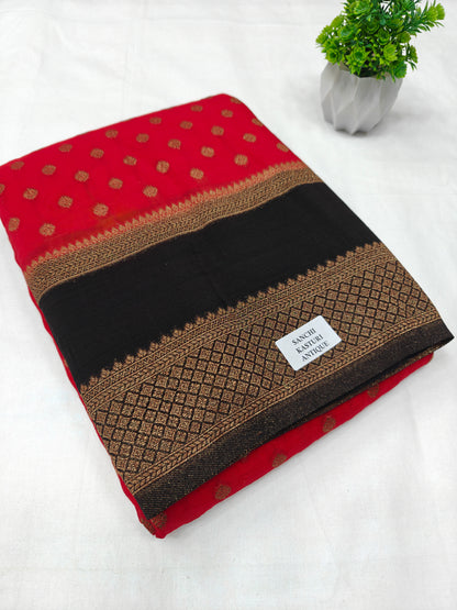 Premium Semi Khaddi Banarasi Georgette - SMK2073