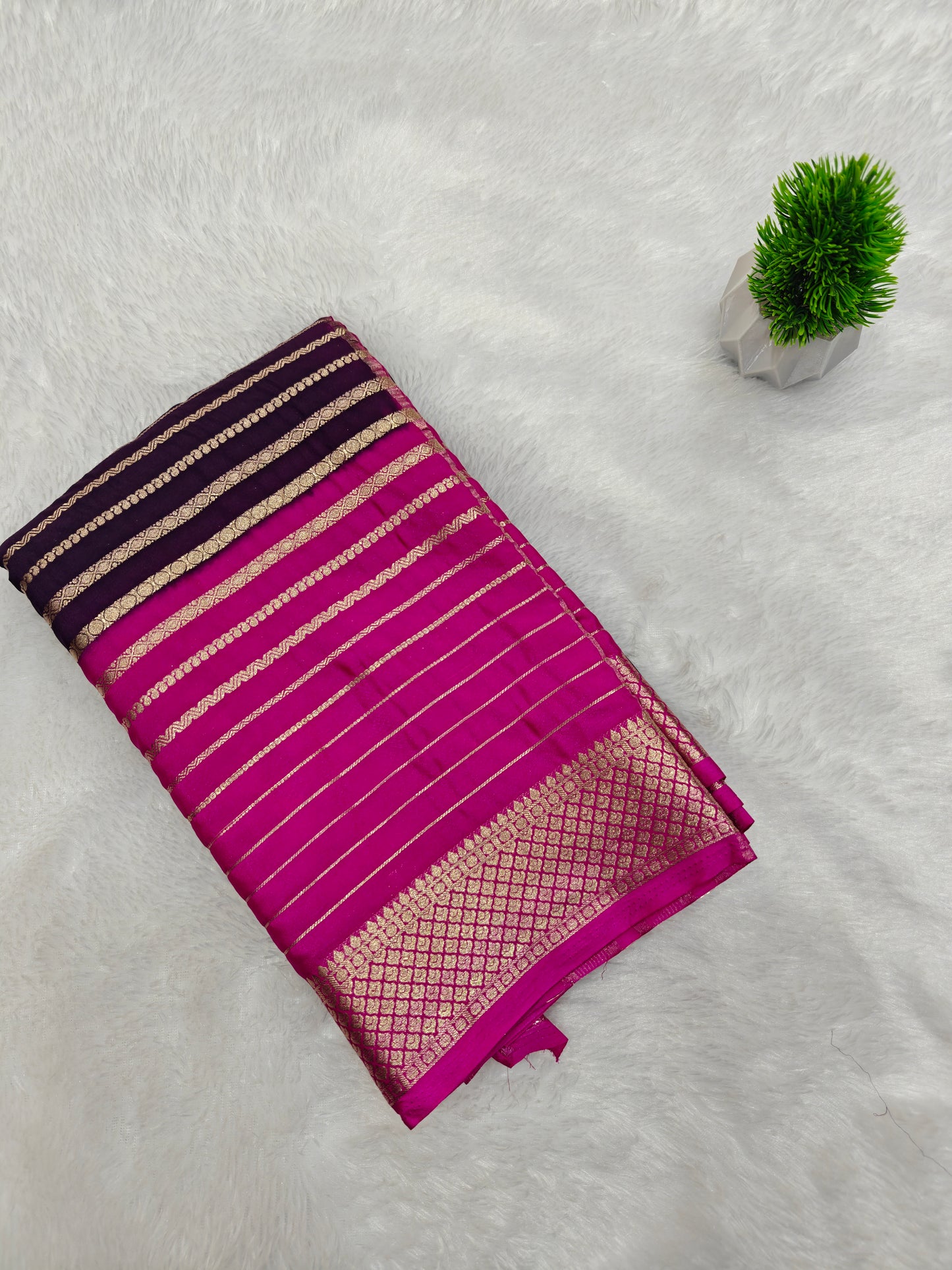 Crepe Stripes Bentex Border
