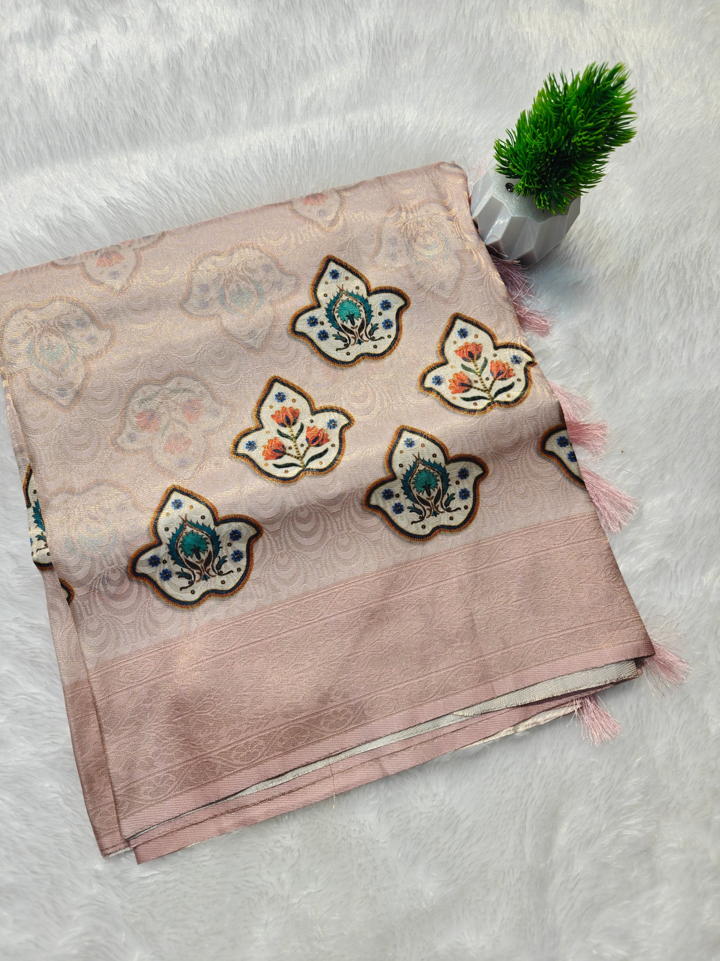 Printed Semi Silk