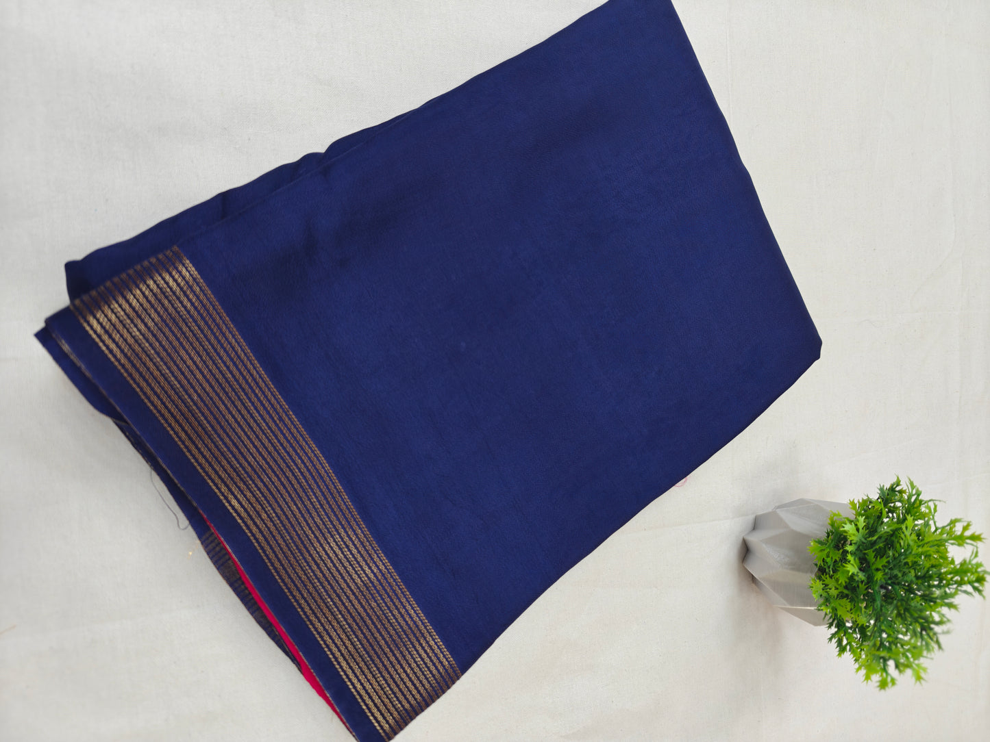 Natural Crepe Kadavu Pattern