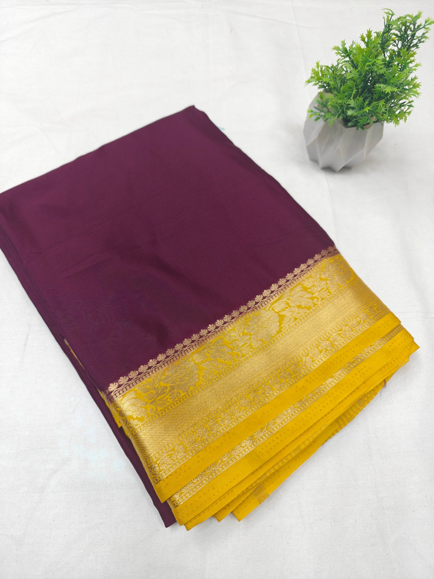 Premium Superfine Crepe with Plain