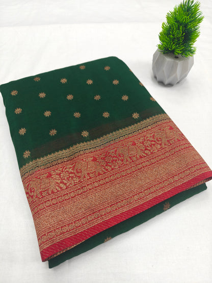 Premium Semi Khadi Georgette