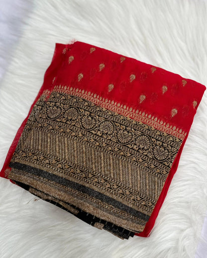 Banarasi Premium Semi khadi Georgette Sarees