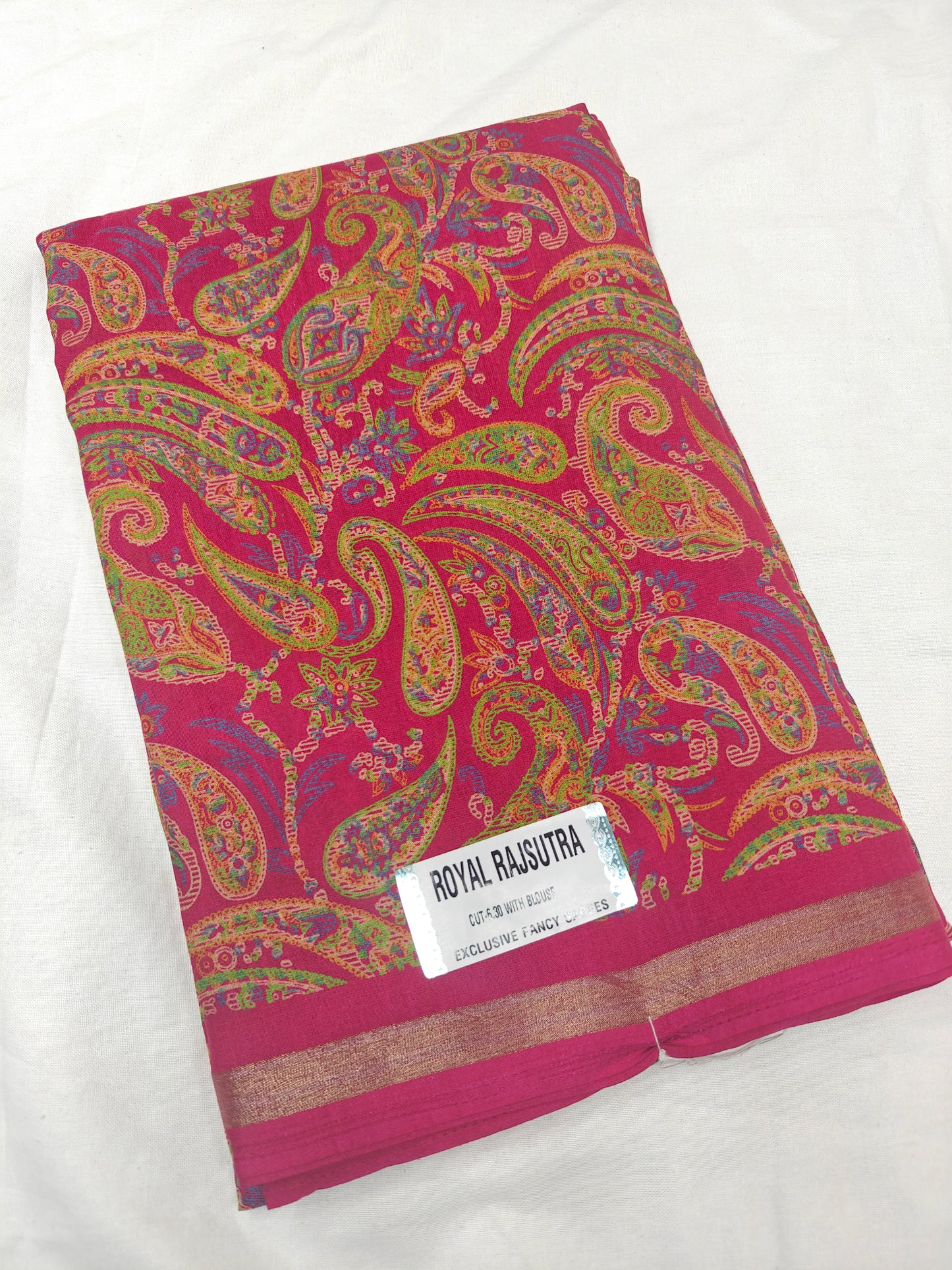 Rajsutra Fancy printed saree