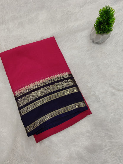 Crepe Plain Bentex and Leaf