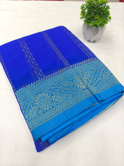 Premium Georgette crepe Natural