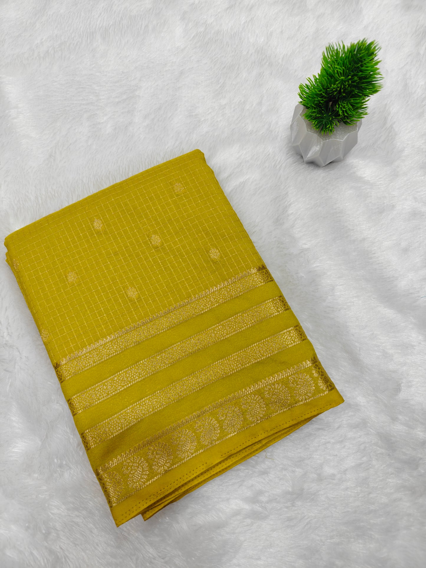 Varuna Crepe Checks with Bentex