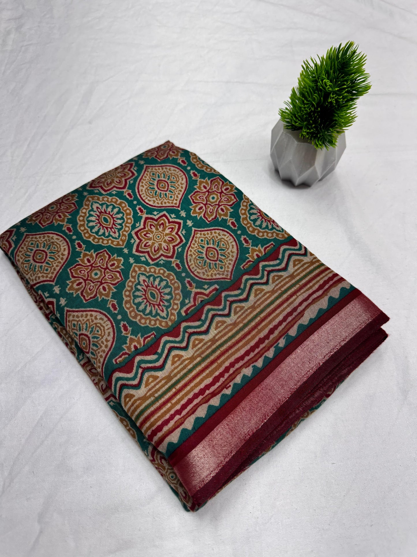 Mul Cotton Viscose kalamkari