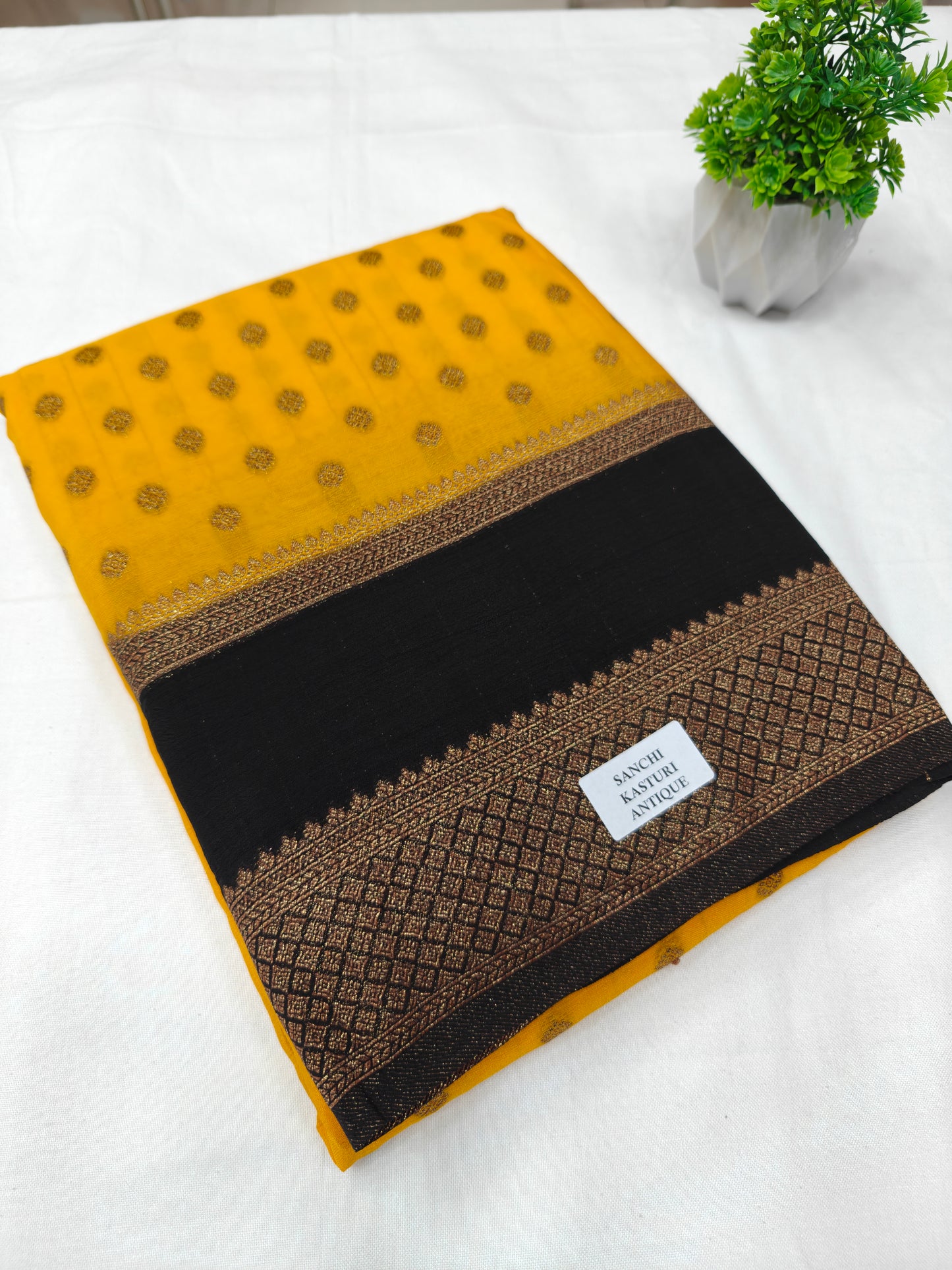 Premium Semi Khaddi Banarasi Georgette - SMK2073