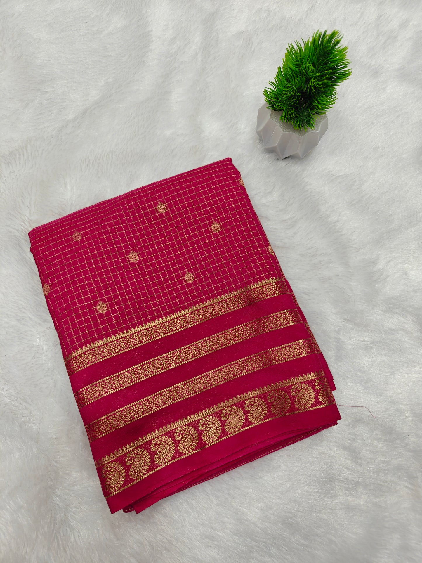 Varuna Crepe Checks with Bentex