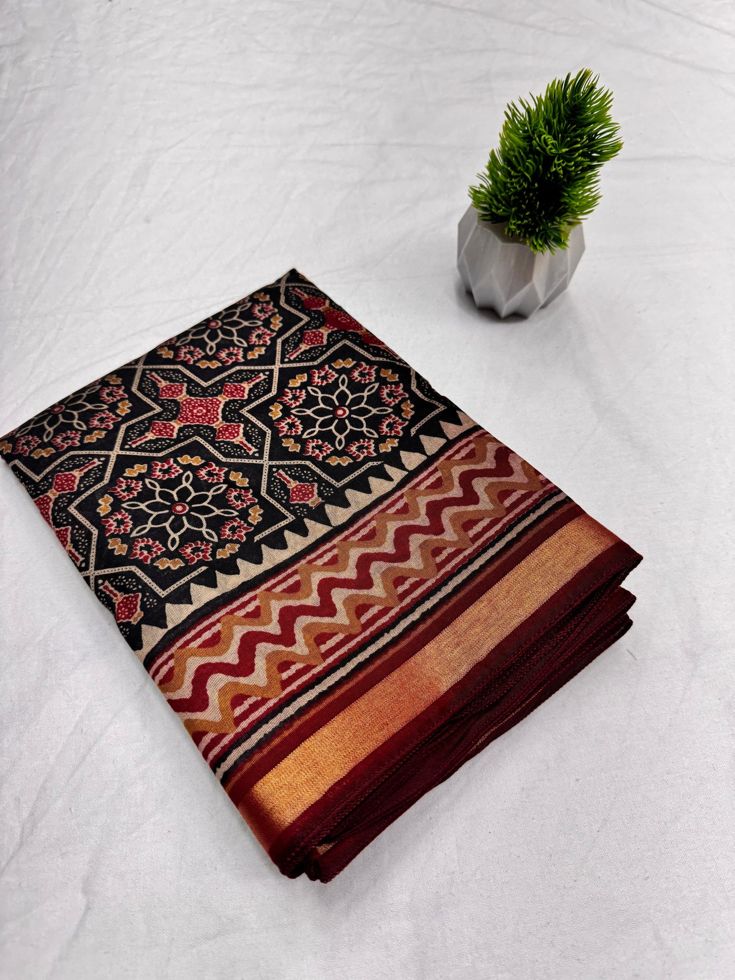 Mul Cotton Viscose kalamkari