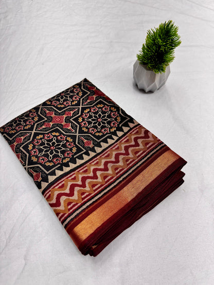 Mul Cotton Viscose kalamkari