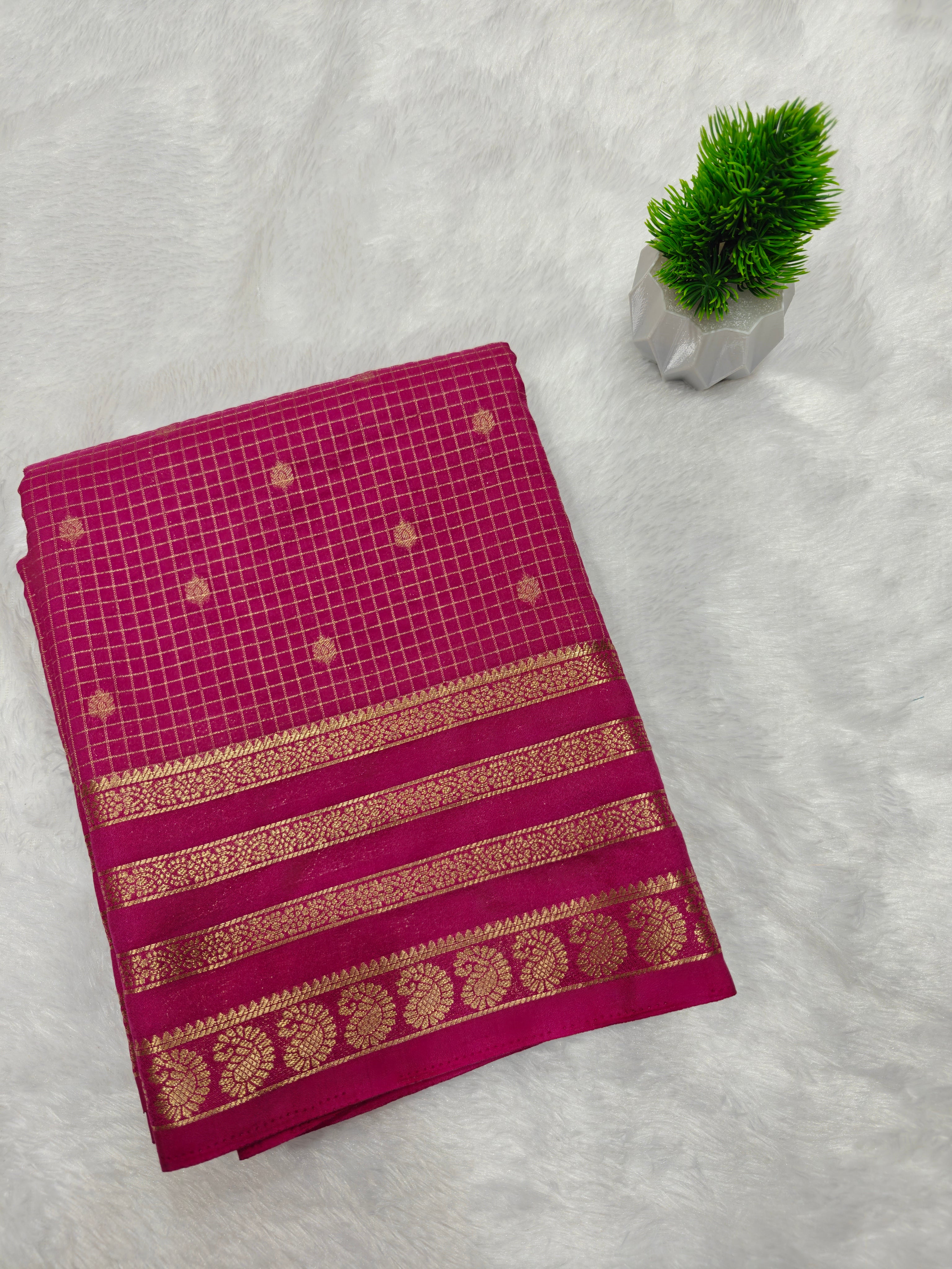 Varuna Crepe Checks with Bentex