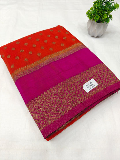 Premium Semi Khaddi Banarasi Georgette - SMK2073