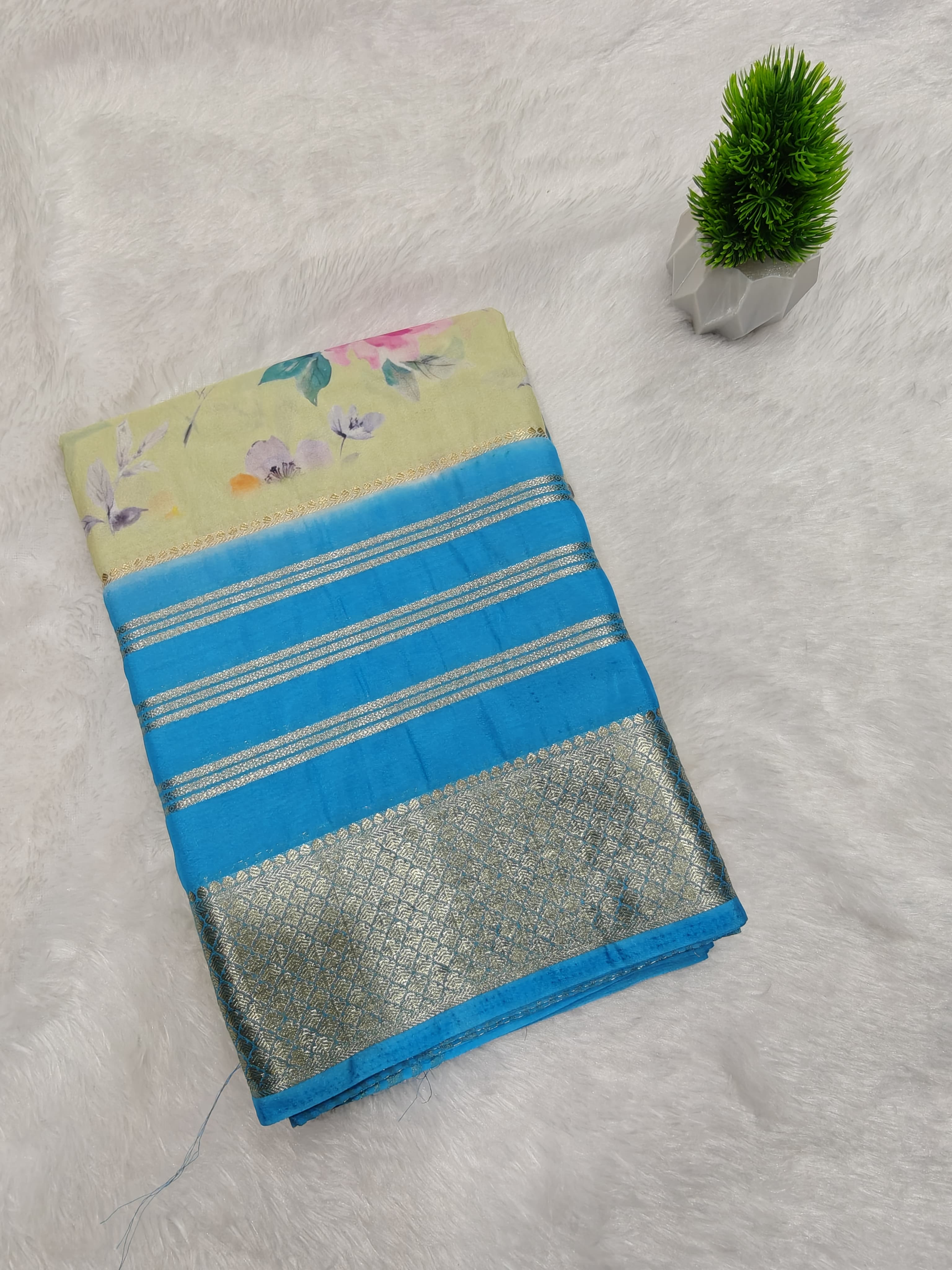 Premium Crape with Floral print