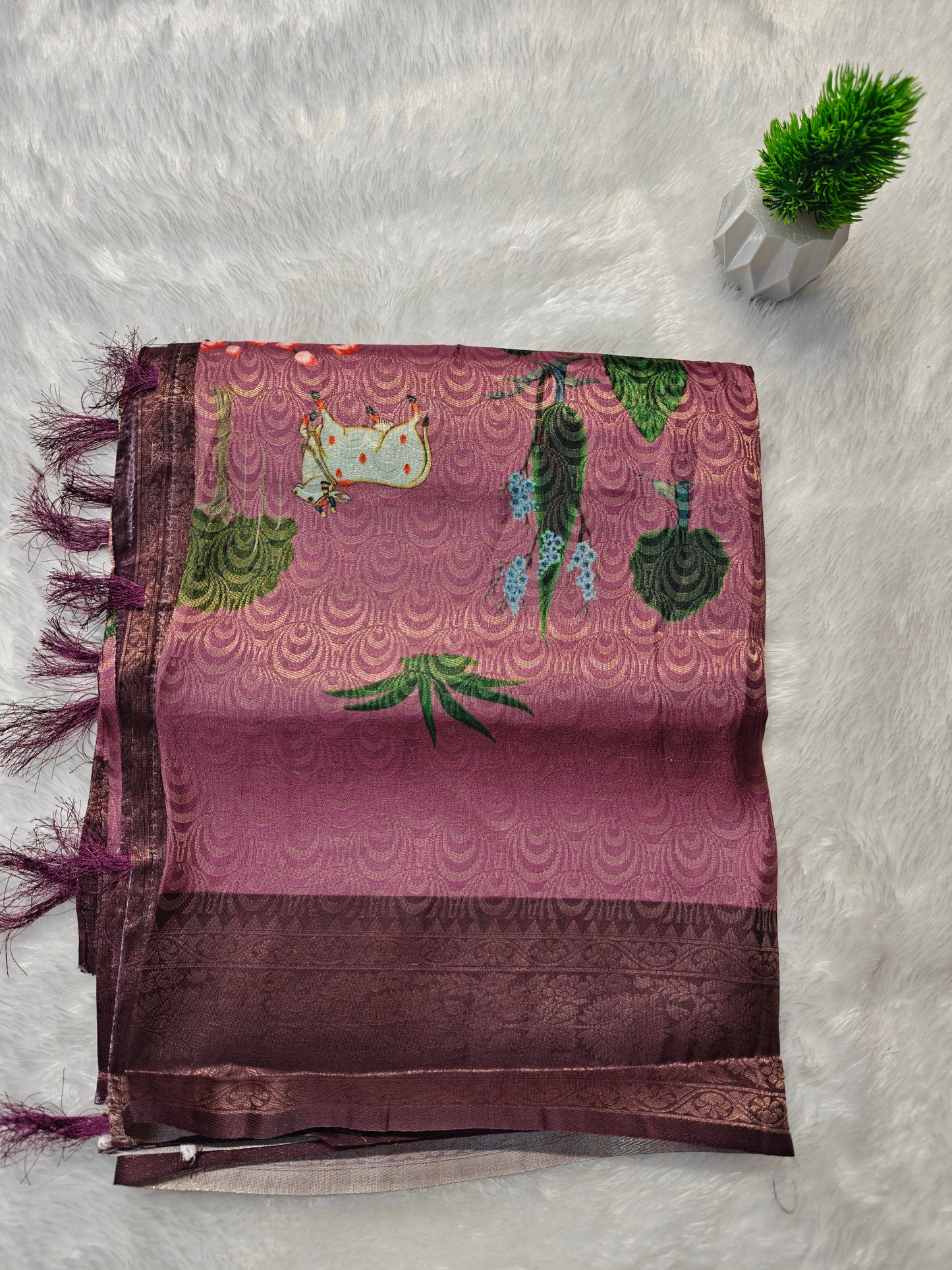 Printed Semi Silk
