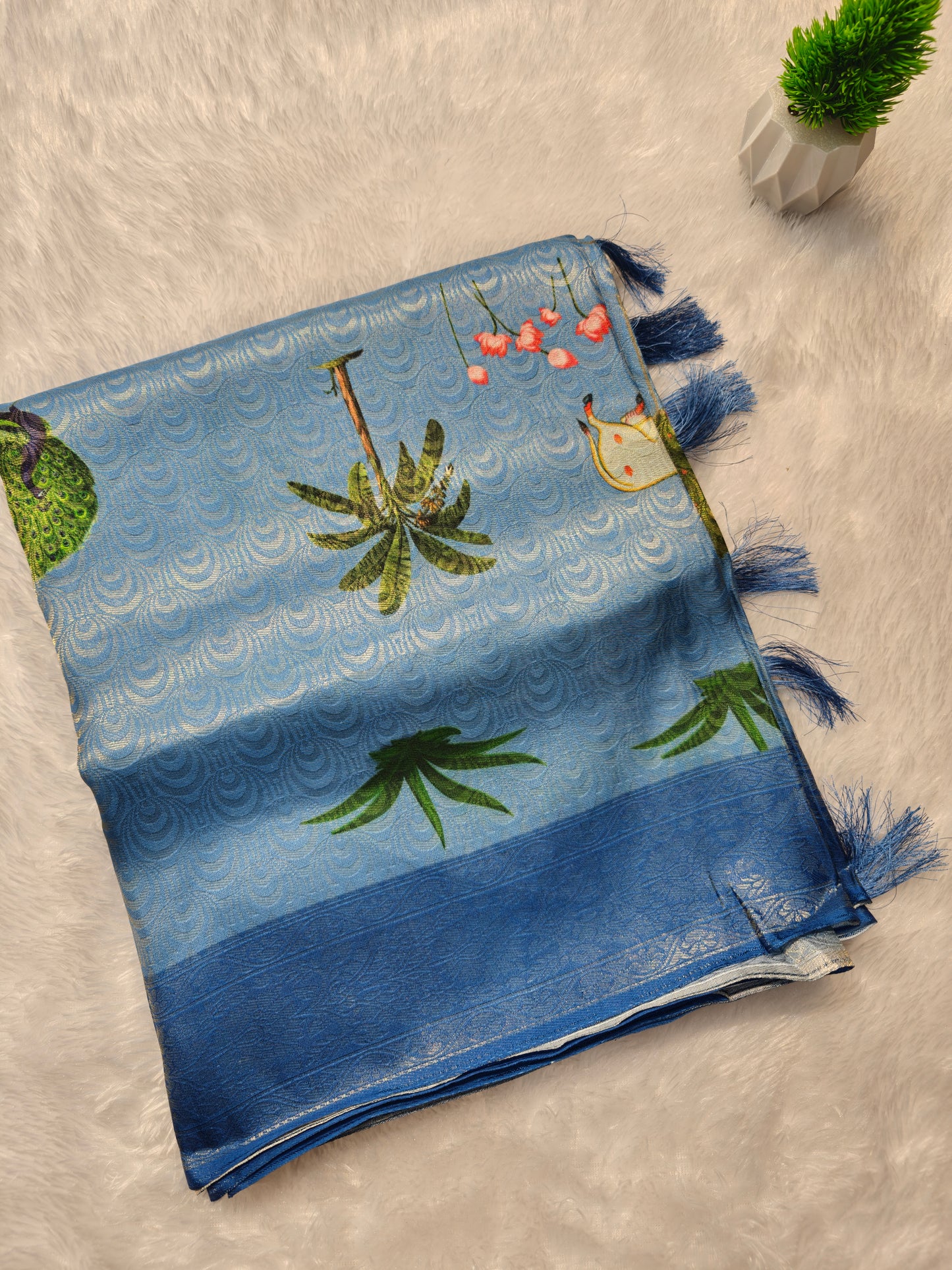 Printed Semi Silk