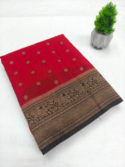 Premium Semi Khadi Georgette